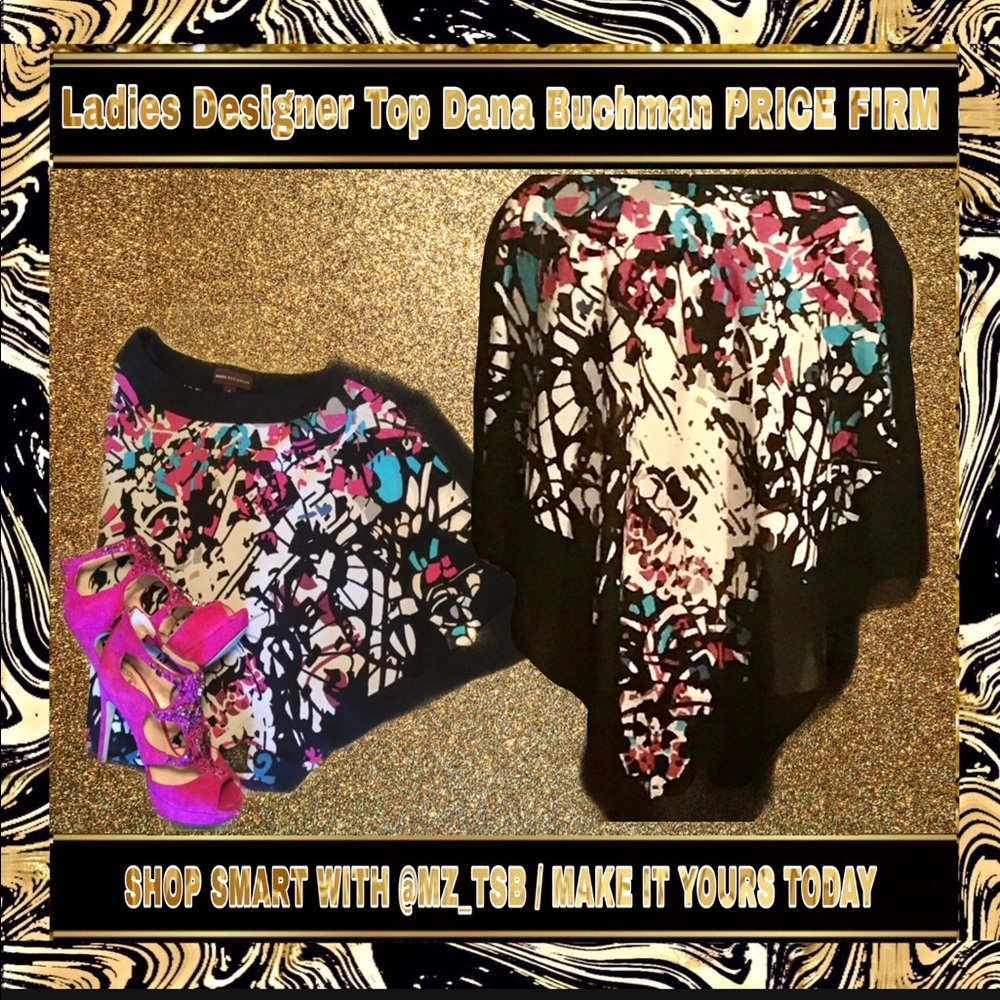 Ladies Designer Top Dana Buchman PRICE FIRM